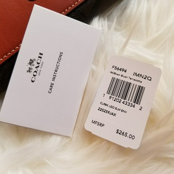 SOLDCoach Slim Envelope Wallet Colorblock - Picture 8 of 8